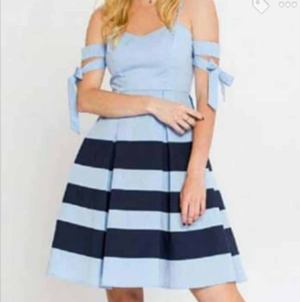 Jealous Tomato Cold Shoulder Dress